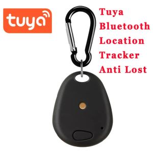 Modüller Tuya Akıllı Tag Antilost Alarm Twoway Arama Bavul Key Pet Bulucu Kayıt Kablosuz Bluetooth GPS Tracker Defensa Per