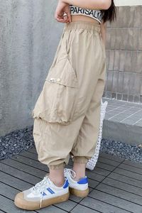 Hosen Kinderkinder Sommerhose koreanische Kleidung Jungen und Mädchen dünne Arbeit 2024