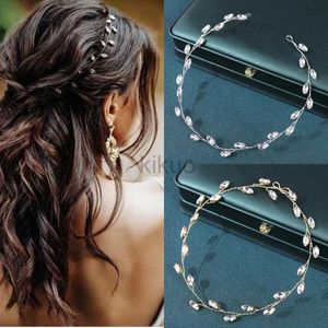 Jóias de cabelo do casamento Retor de cristal Bandas de cabeça Tiaras Bandas de cabelo para mulheres Bride Bridal Party Wedding Hair Accessories Jewelry Vine Band Band D240425