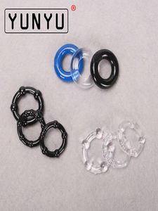 Yutong 3pcs Silicone Cock Rings Delay Eiaculazione Penis per adulti Nature Products for Men Couple Game3827301