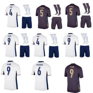 2024 kids football kits ENGLANDS Soccer Jerseys SAKA FODEN BELLINGHAM RASHFORD ENGLAND KANE STERLING GREALISH National team Football Kit111