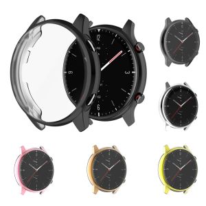 Dispositivos Case de capa protetora para Amazfit GTR 2E GTR2 CHELHA DE MANELA DE PROTECIÇÃO DE TELA FILE