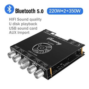 Усилитель TPA3251D2 Bluetooth 5.0 2.1 Канал Power Audio Audio Streo Subwoof Poard 220WX2+350 Вт Трибленка настройка басов AMP S350H