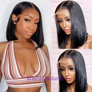 Wigs and hair pieces Fashionable lace straight wigs are hot selling before
