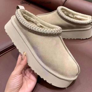 Tazz Slippers Australia Boots Designer Women Tasman Snow Winter Sheepskin Platform Fur Slipper Womens Classic Ultra Mini Suede Wool Ankle Booties Size Us 4-13 KLQ4