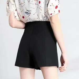 Women's Shorts Women Summer Stylish Plus Size With High Waist Hidden Zipper Closure Side Pockets For Commuting