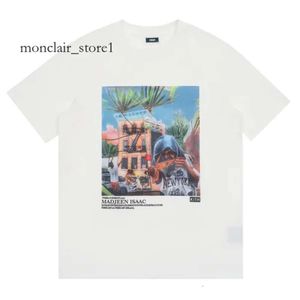 Kith gömlek tasarımcısı tişört kısa kollu lüks büyük marka rap klasik hip hop erkek şarkıcı Tokyo retro sokak moda markası t-shirt 7068