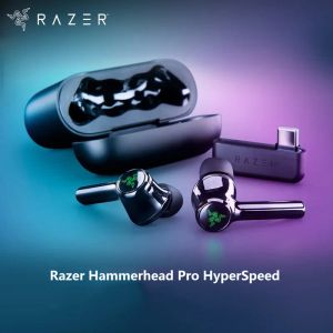 Earphones Razer Hammerhead Pro HyperSpeed Ultimate CrossPlatformTrue Wireless Gaming Earbuds Chroma RGB and Bluetooth 5.3