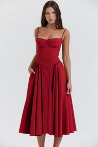 Zimmerman klänning designer sommar kvinnor kjol franska vintage maxi klänning domstol stil sexig slitage halter klänning blommig fast färg nya klänningar louiseviution promdres 4e4