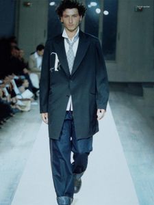 Męskie garnitury dziewcząt haftowa kurtka haftowa marynarka kostium homme luksusowe kobiety dla mężczyzn w stylu Yamamoto