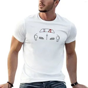 Polos Polos Karmann Ghia Classic Car Christmas Special Edition T-shirt Krótka graficzna koszula męska koszula