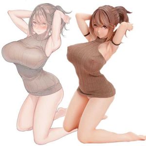 Action Toy Figures Opinion från Native Binding Creators Hinano 1/4 PVC Action Picture Anime Sexig Girl Adult Hentai Series Model Doll Toy Gift Y240425BUZ6