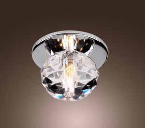 Światła sufitowe K9 Crystal Ball Renlight Nowoczesne lampy sufitowe przejście korytarz ganek wejściowy Downlight Home Home Foxt5560119