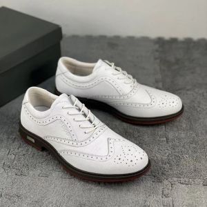 Scarpe da golf professionale allenamento per le scarpe da ginnastica bianca nera maschile uomini vere le scarpe da golf da golf uomo antislippery da passeggiata da uomo da uomo