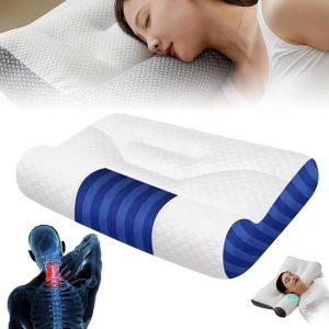 Yastık servikal bellek köpüğü yastık, uyku geliştirici servikal destek konfor yastığı, uyku arttırıcı servikal yastık