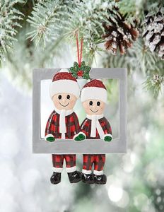 Decorazioni natalizie adornos de navidad personalizzato Famiglia sopravvissuta di ornamento 2022 Merries per le vacanze decorazioni per la casa 4111629