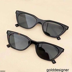 Designer New Wang Jiaer Same GM Sunglasses Female Cat Eyes Advanced Myopia Fashion Sunglasses Male Cookie ee JCBS
