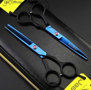Hair Scissors 323# 5.5 16cm Brand Jason TOP GRADE Hairdressing Scissors 440C Professional Barbers Cutting Scissors Thinning Shears Human Hair Scissors Q240425