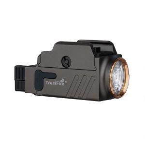 Lights Trustfire GM23 Mini Pistol LED Trustical LED Flashlight 800lumen سلاح الضوء المدمج USB القابلية لإعادة شحنها 1913/GL سكة حديد