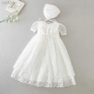 Girl's Dresses Baby Girl Newborn Dress Birthday Dress Christening Gown Baby Party Dress christmas clothes 1 year girl baby birthday dress d240425