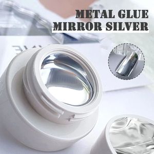 5 ml Superbright Metallic målning Gelpolska blötlägg av gel nagellackblomma ritning Guld Silver Mirror Glitter UV Nagelkonstlim 240422