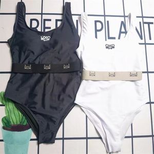 Womens Bikini Designer Badeanzug l gesticktes Buchstaben Strand sexy Badeanzug Einteiliger Badeanzug Mode Outdoor Freizeit Urlaub Badeanzug