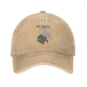 Ball Caps Akira Toriyama Robot RIP Unisex Baseball Goodbye Distressed Washed Hat Outdoor All Seasons Travel Headwear