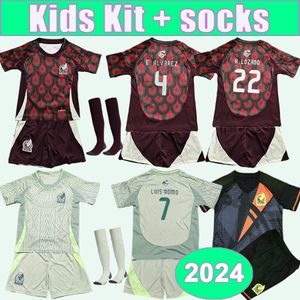 2024 Mexiko Kids Kit Fußballtrikot