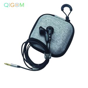 Fones de ouvido Qigom S300 300OHMS HIFI Black Cable fones de ouvido DIY