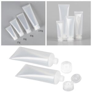 Bottles 30Pcs 15ml100ml Empty Refillable Plastic Squeeze Tubes Cosmetic Containers Soft Plastic Tube Travel Lotion Bottle With Flip Cap