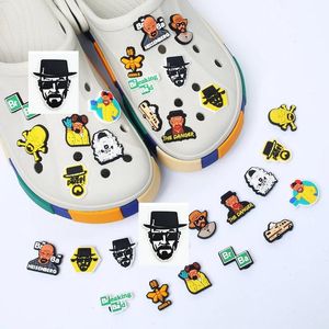 40colors movie film charms Anime charms wholesale childhood memories funny gift cartoon charms shoe accessories pvc decoration buckle soft rubber clog charms