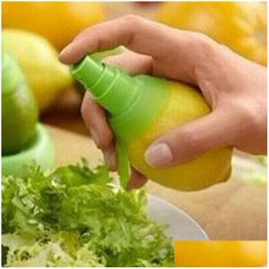 Blender Portable Vegetable Fruit Tools Manual Juicer Orange Lemon Squeezers Tool Citrus Spray Kök Tillbehör Licuadora Portat Dhxoz