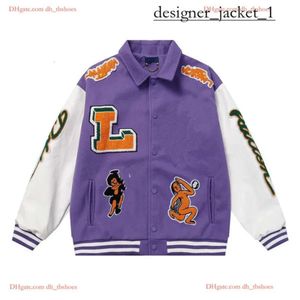 Louies vuttion designer män jacka baseball kappa enhetlig trendig varm louies jacka sport vindbrytare casual dragkedja vuttion rockar män kvinnor jackor kläder 8513