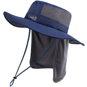 BassDash UPF 50 UV -skydd hink hatt vattenbeständig bred brim taktisk fiske hatt justerbar storlek 240415