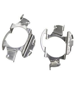 2 PCS LED -strålkastare H7 Adapter Baskula Holder Connector för HID Xenon Car Headlights Reta Holder Adapter Socket Auto Headlamp M2014645