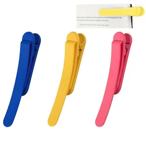 Creative Silicone Bookmark Fivele Clip Notebook Markers Página Soft Smart Seguindo os rótulos de divisor de divisões Supplências de escritório da escola