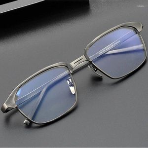 O occhiali da sole cornici occhiali per occhiali taglie forti ottimali di ottica uomo titanio bordo completo myopia occhiali da prescrizione occhiali drx-2024
