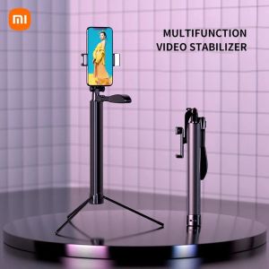 Sticks Xiaomi Metal Selfie Stick Handheld Video Shooting Gimbal Stabilizer Bluetooth Remote Control Automatic Balance Selfie Stick