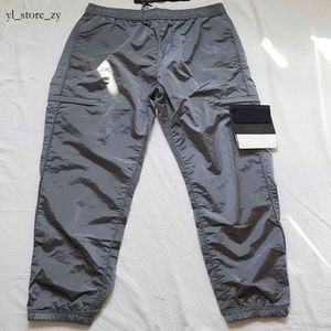 Stones Islands Pants Odznaka Sprężyna Lato Nowe legginsy Pasek Spodnie Kamienie Wyspy High Street Casual Leggingi Kamienne spodnie Trend 4468