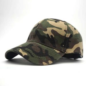 Ballkappen Camouflage Baseball Cap für Männer Hut Frauen verstellbare Baseballkappe Militärarmee Camo Airsoft Huntcamphikfishcaps J240425