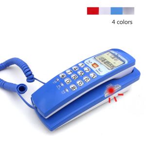 Acessórios mini parede de telefone fixo pendurado em pequena extensão fixa telefonia mesa de mesa de mesa portátil quarto branco quarto vermelho