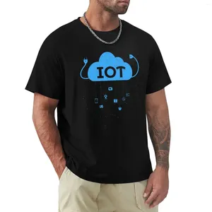 Polos da uomo Internet of Things IoT ai ml tech t-shirt Idea regalo ragazzi bianchi magliette per uomini