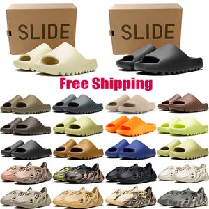 Gratis fraktdesigner med Box Sandal Slipper Sandal för män Kvinnor Sandaler Slide Pantoufle Mules Womens Slides toffles Trainers Flip Flops Sandles