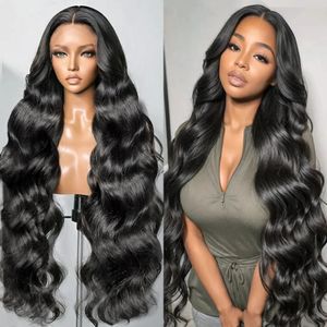 360 Body Wave Spitzenfront menschliches Haar Perücken 13x6 HD Frontal 40 Zoll transparent 4x4 Glueless Preplucked Brazilian Perücken 240408