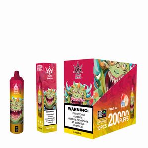 Atacado I Vape Led Puff Bang Bang Beach 20000 Puffs Disponível Vaper Europa Europa Fluxo Aéreo Cigarro Eletrônico Vapes