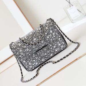 9A Designer Bag 20cm Women's Single Shoulder Bag Encrusted with Diamonds Radiating Luxurious Brilliance Full Set Packaging Included