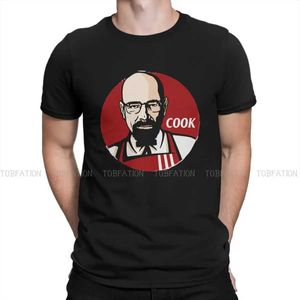 T-shirt maschile Walter White Meme Hip Hop Tshirt Breaking Bad Style Streetwear Leisure Thirt Maschio Short Short Short Unique Regalo Idea T240425