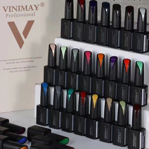 Gel vinimay 100 färger gel nagellack set nagel uv gel lack blöt av gelpolish gel lack nagelkonst lacque primer 15 ml