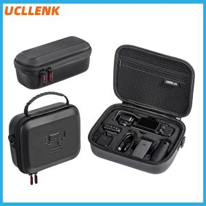 Gimbal Startrc -Aufbewahrungstasche für DJI Pocket 3 PU Leder -Tragetasche mit Seilgurtbox für Osmo Pocket 3 Sportkamerazubehör