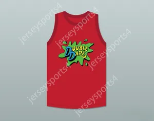 CUSTOM Name Mens Youth/Kids DOUBLE DARE RED TEAM BASKETBALL JERSEY Stitched S-6XL